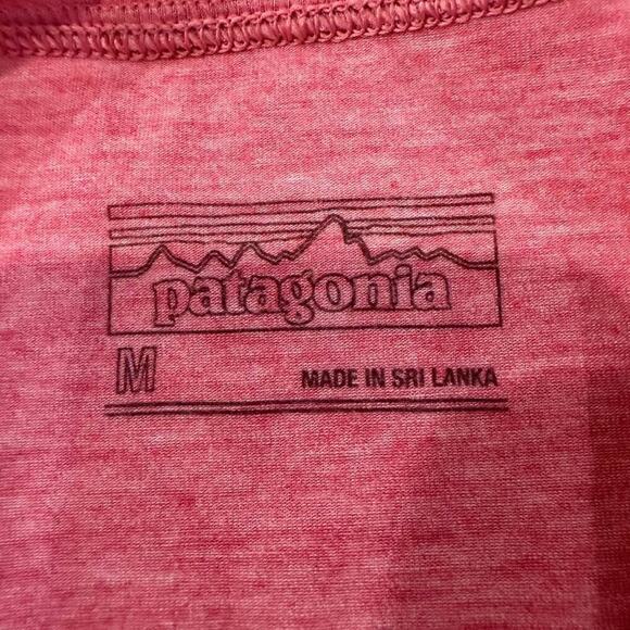 Patagonia Athletic Summer Tank Top Womens Medium Rosehip Pink Performance Casual - Picture 3 of 6